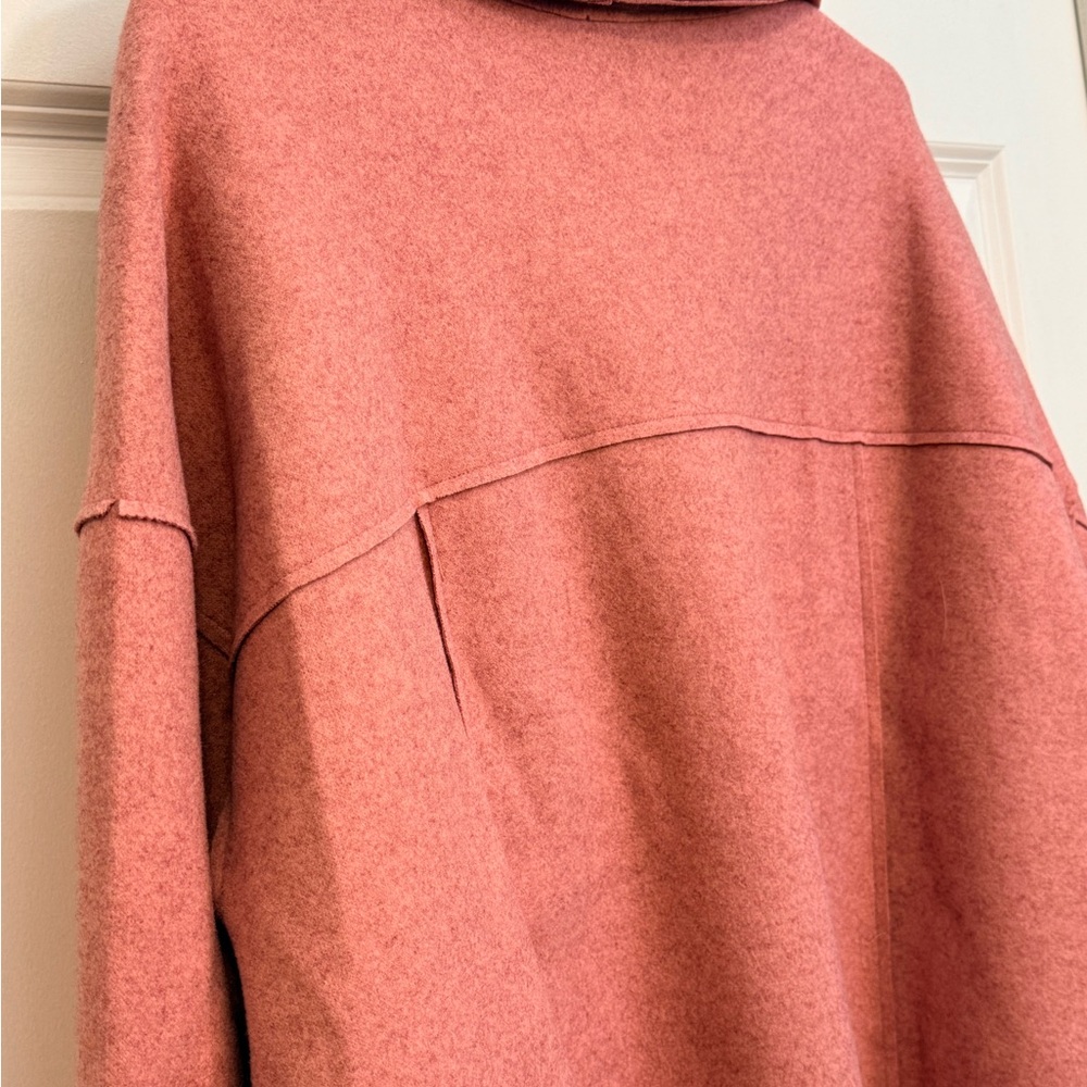 ODDY Women's Rose Button-Down Shacket - image 7